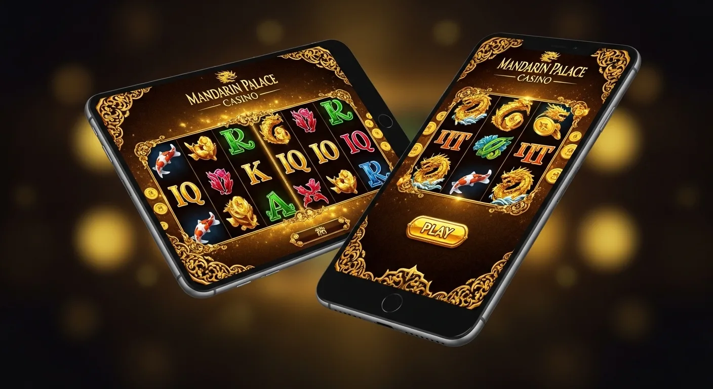 Play Mandarin Palace Casino on mobile — phone and tablet
